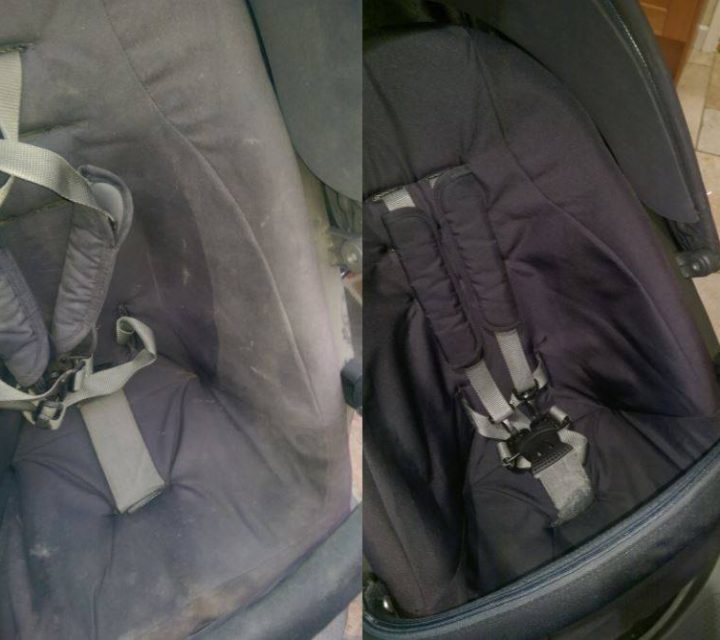 pushchair cleaning